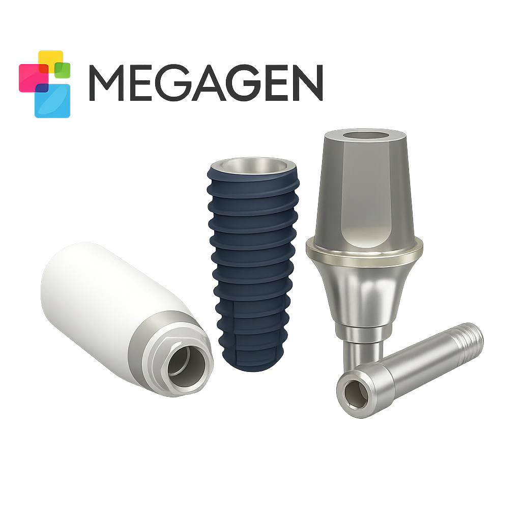 Dantų implantai mega gen